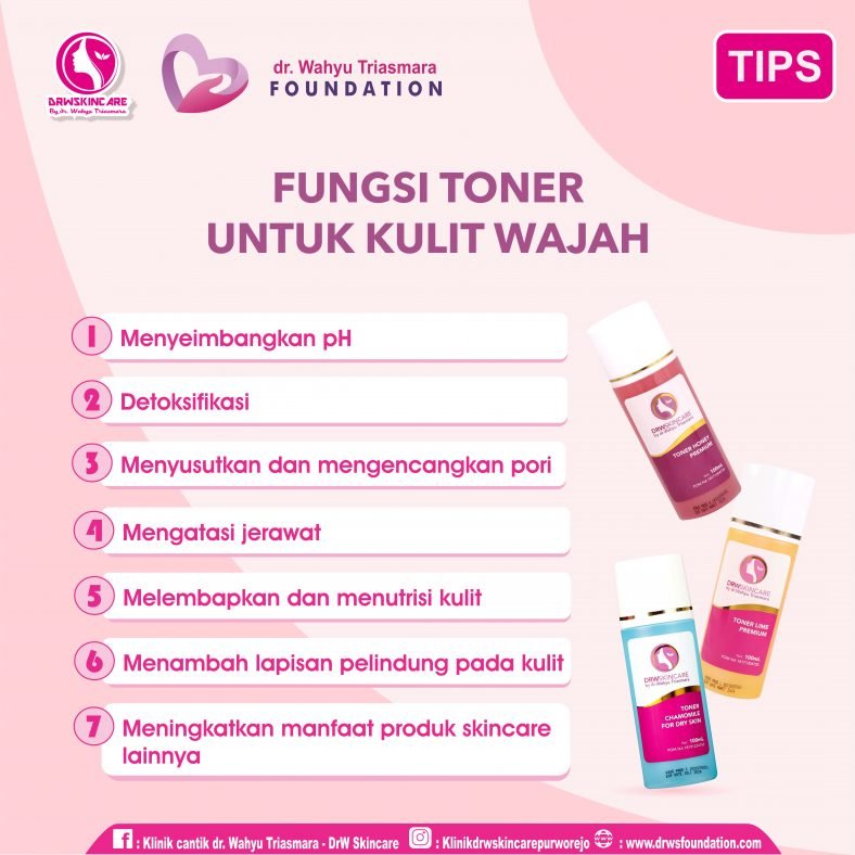 FUNGSI TONER UNTUK KULIT WAJAH