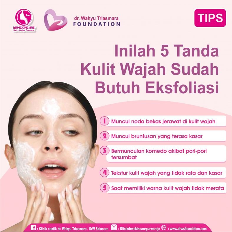 Inilah 5 Tanda Kulit Wajah Sudah Butuh Eksfoliasi