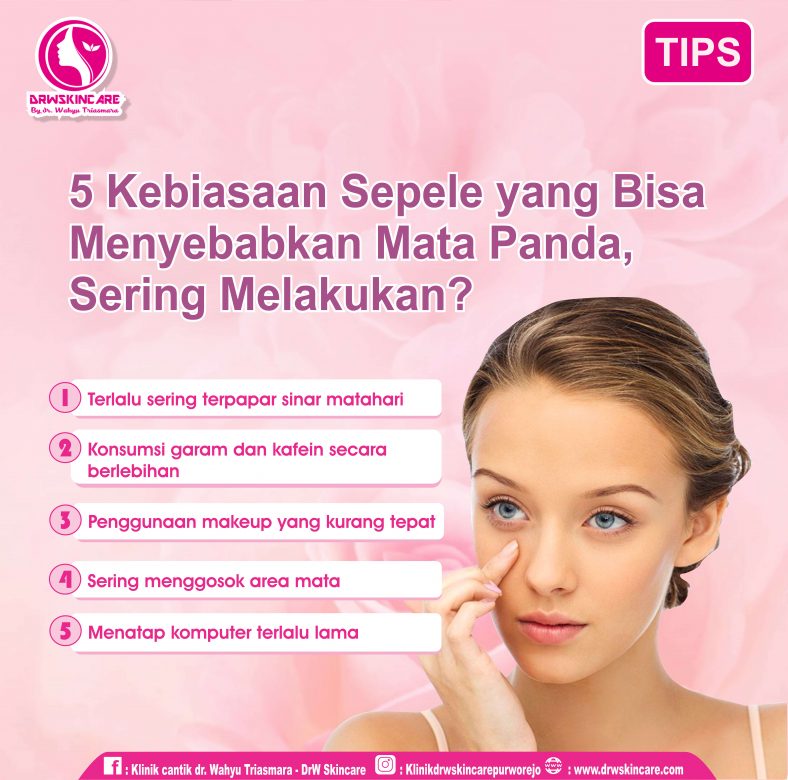 5 Kebiasaan Sepele yang Bisa Menyebabkan Mata Panda, Sering Melakukan?