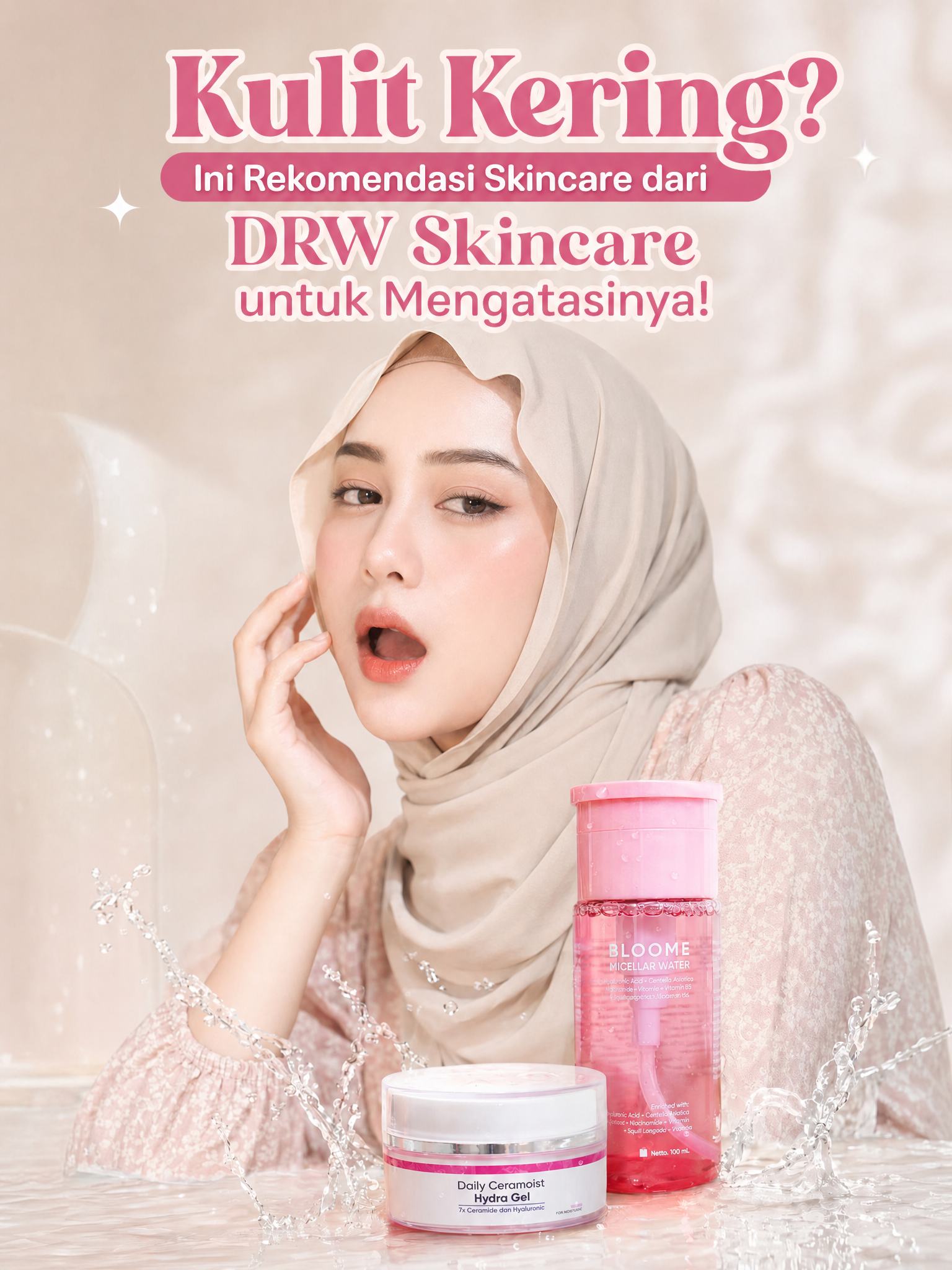 Kulit Kering? Ini Rekomendasi Skincare DRW Skincare untuk Mengatasinya!