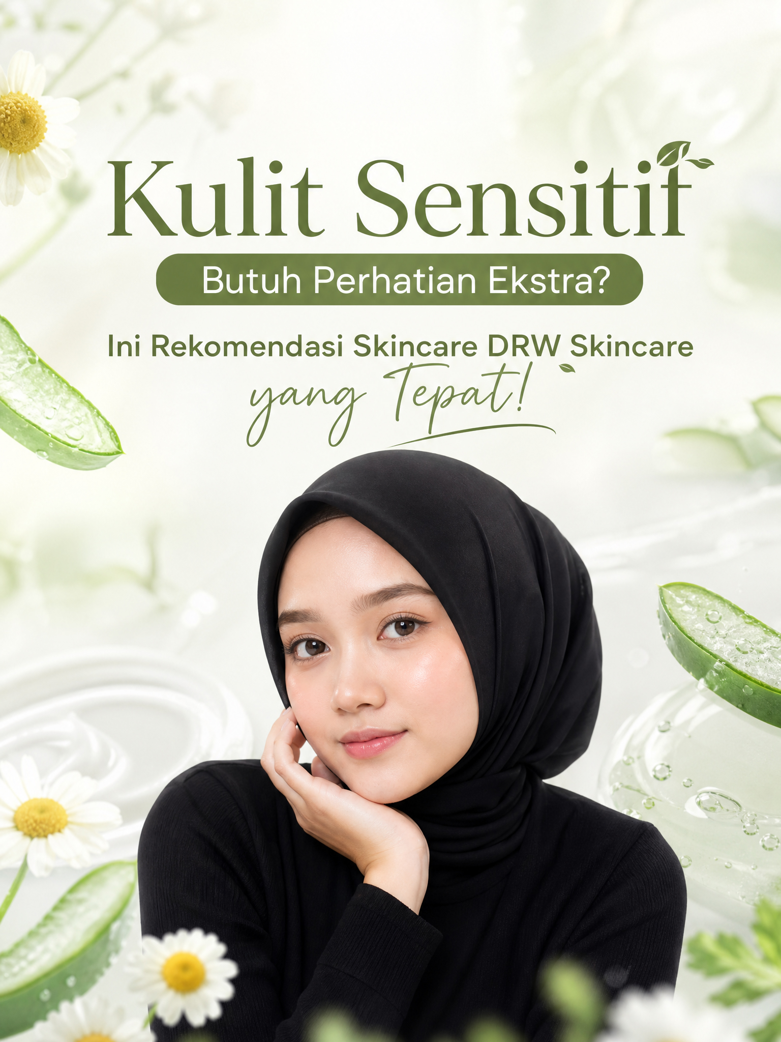 Kulit Sensitif Butuh Perhatian Ekstra? Ini Rekomendasi Skincare DRW Skincare yang Tepat!