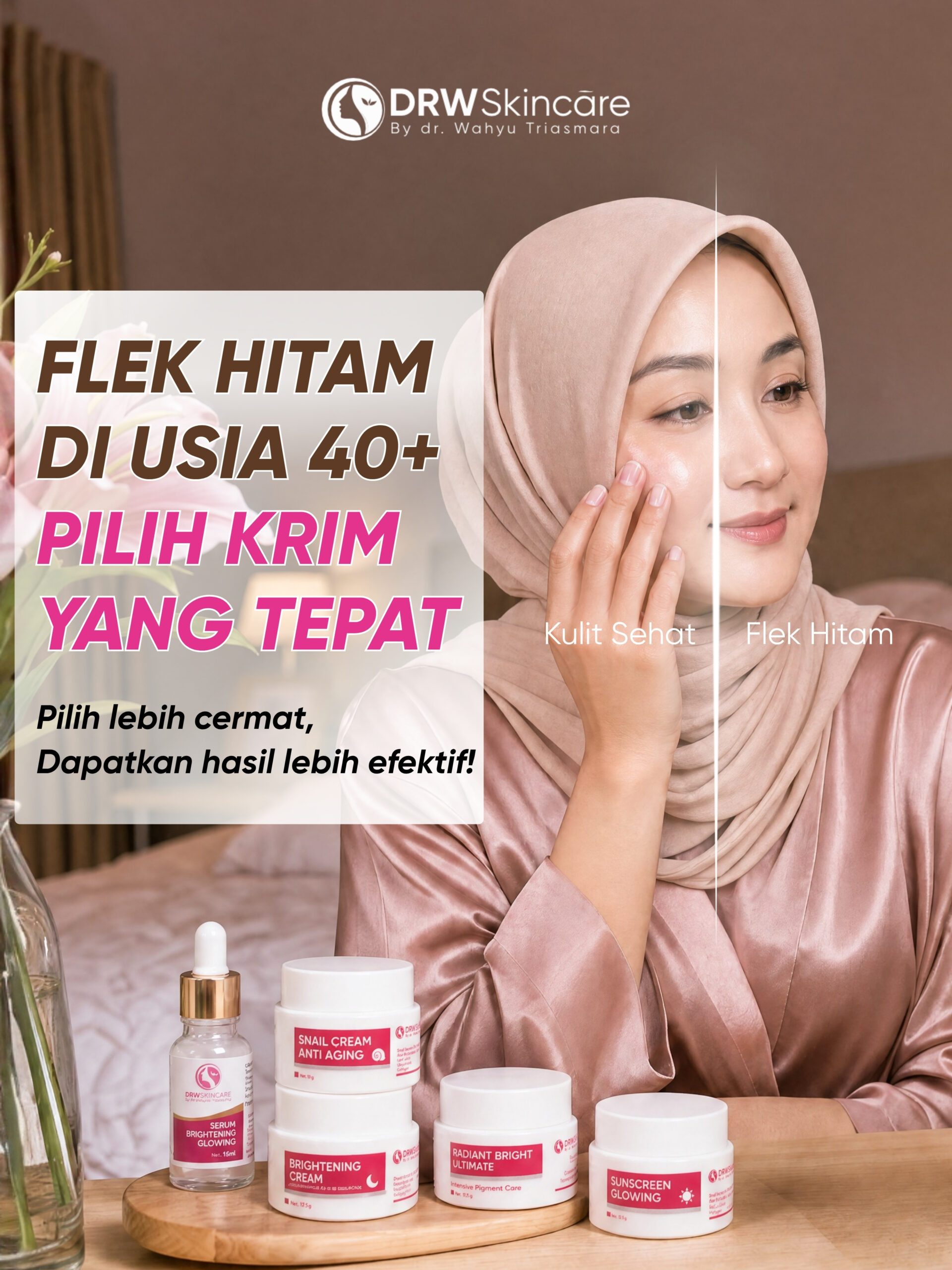 Cream Penghilang Flek Hitam untuk Usia 40 ke Atas: Panduan Memilih yang Efektif