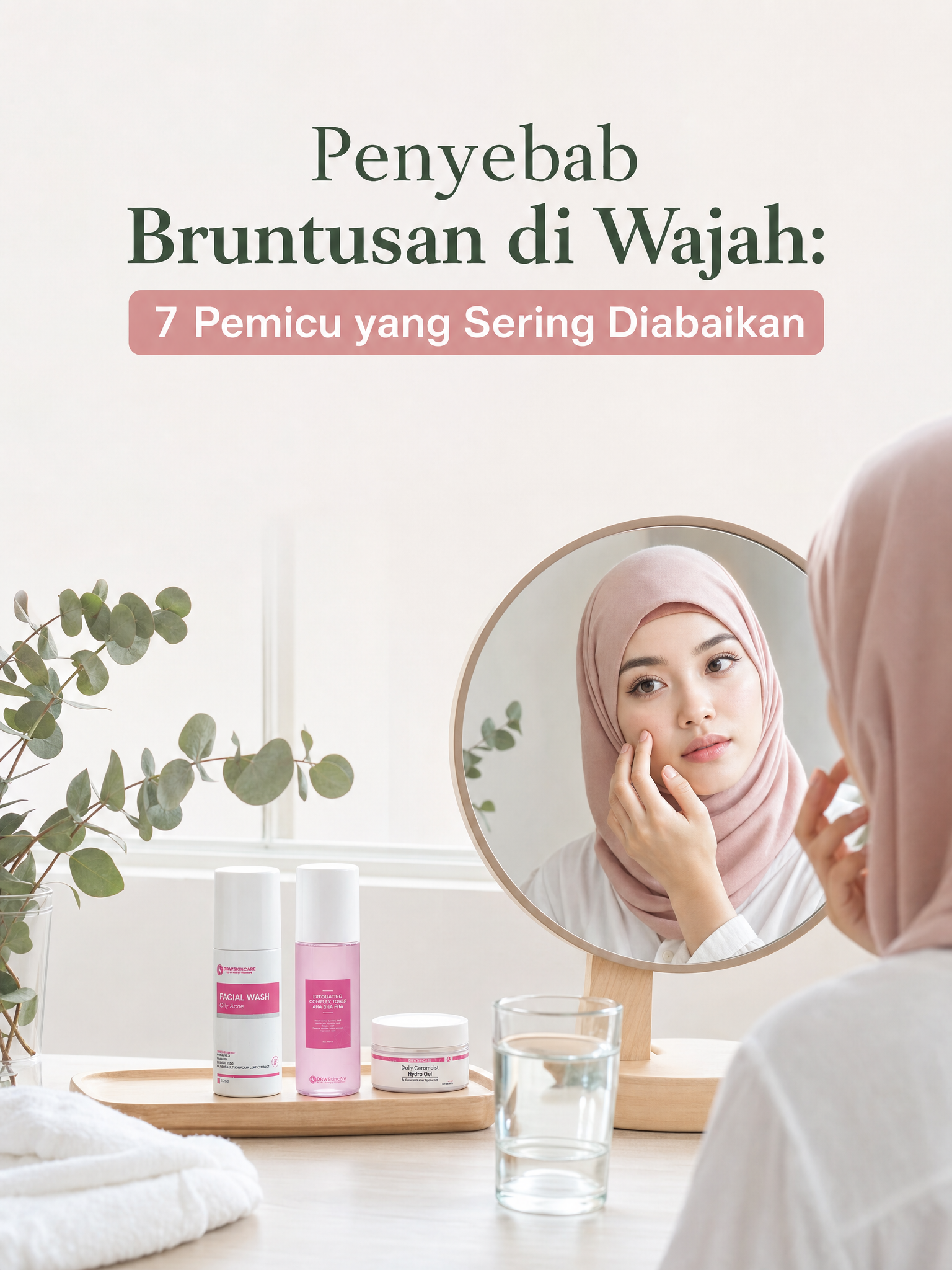 Penyebab Bruntusan di Wajah: 7 Pemicu yang Sering Diabaikan