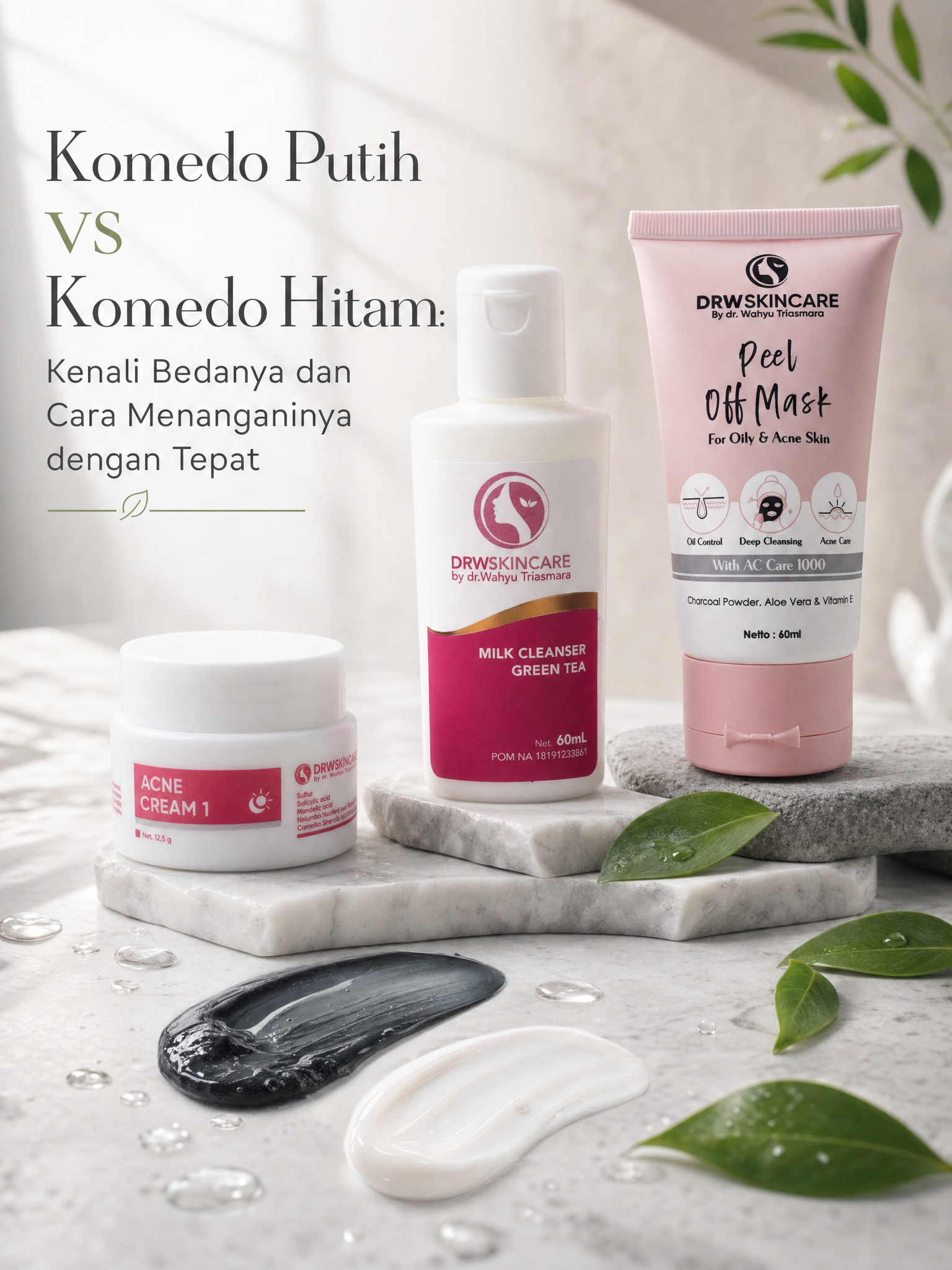 Komedo Putih vs Komedo Hitam: Kenali Bedanya dan Cara Menanganinya dengan Tepat