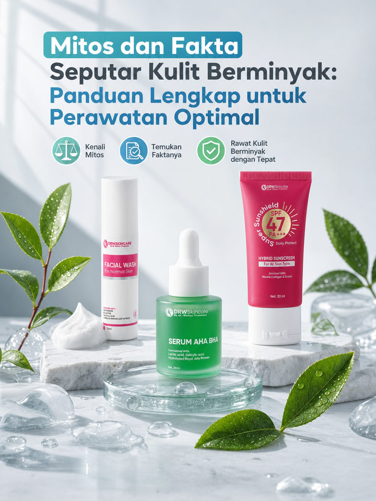 Bye Bruntusan! Rangkaian Skincare DRW Skincare untuk Pemula