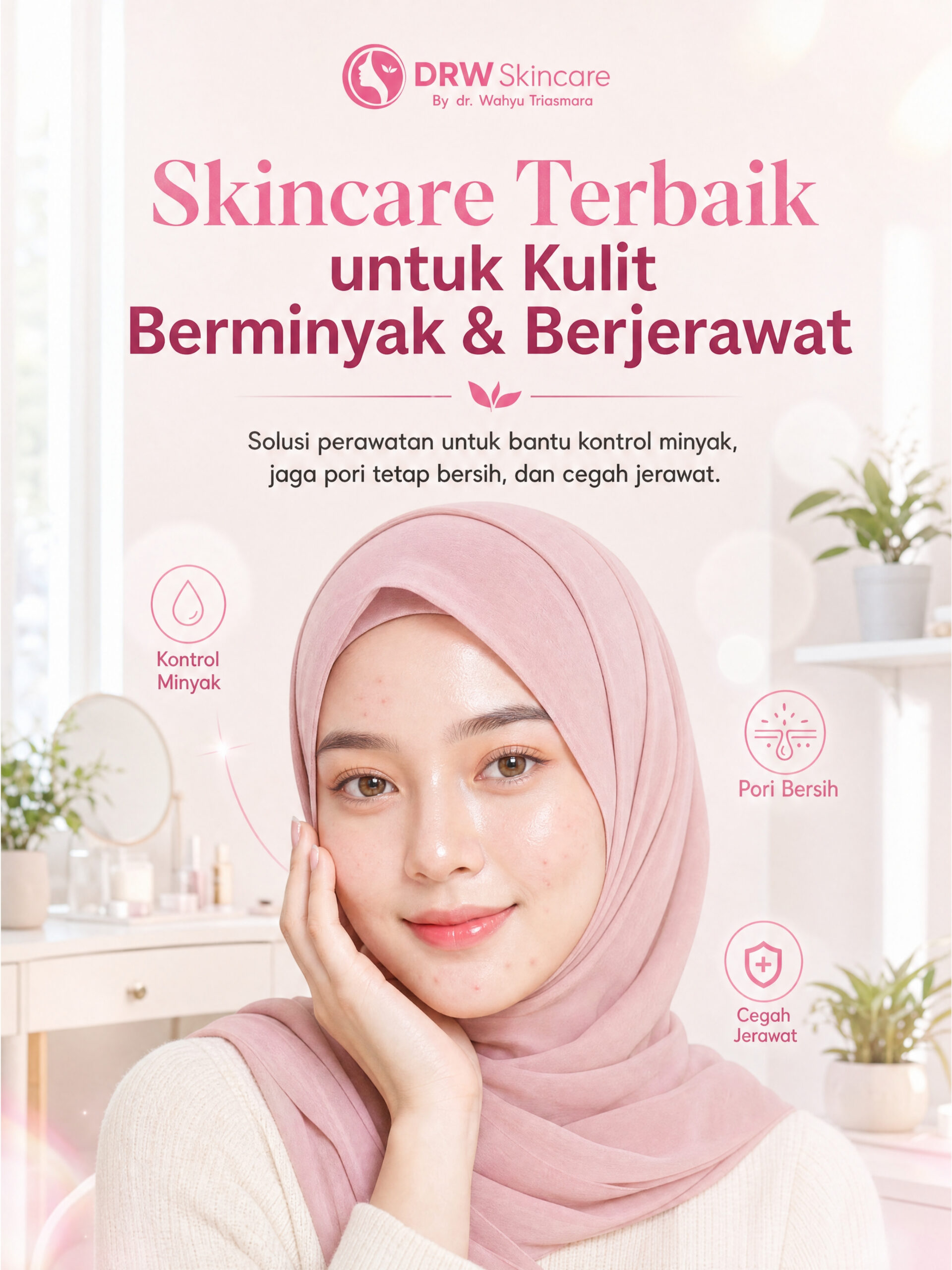 Skincare Terbaik untuk Kulit Berminyak Rentan Berjerawat: Solusi DRW Skincare